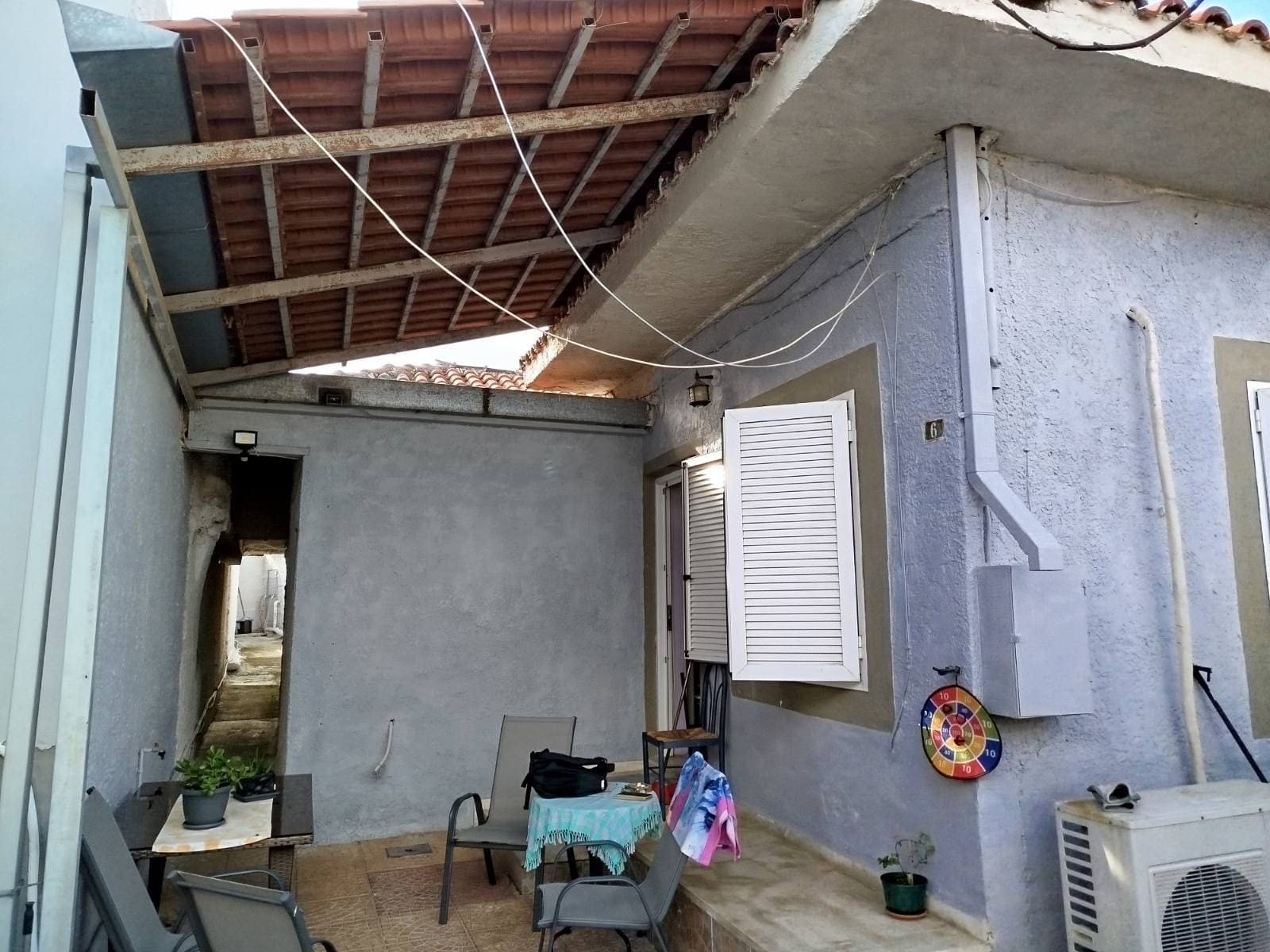Οικόπεδο με κτίσμα  σε πλειστηριασμό Δήμος Μάνδρας - Ειδυλλίας