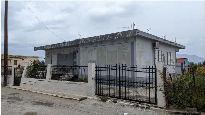 Οικόπεδο με κτίσμα  σε πλειστηριασμό Δήμος Κορινθίων