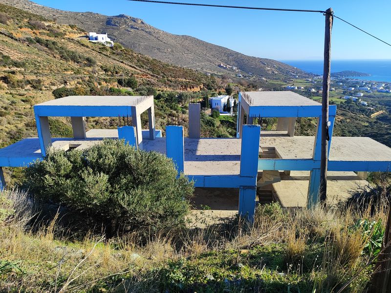 Οικόπεδο με κτίσμα  σε πλειστηριασμό Municipality of Andros