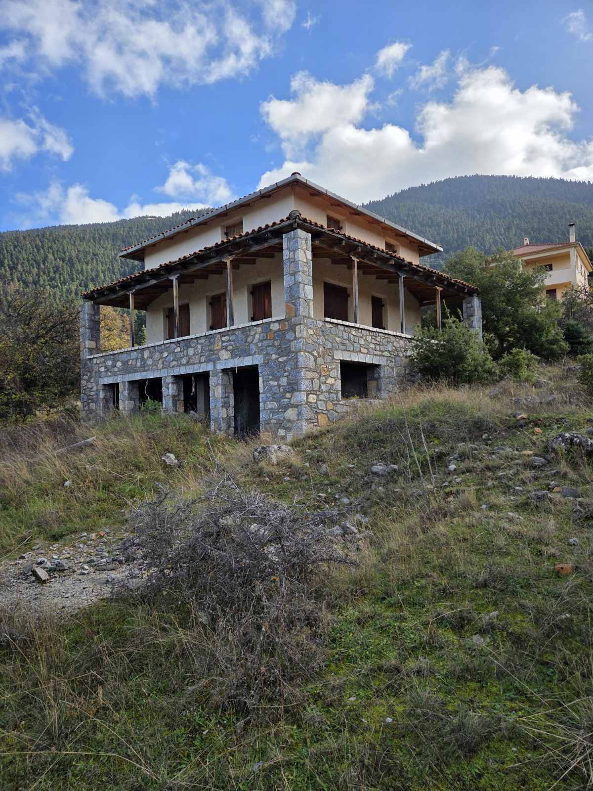 Οικόπεδο με κτίσμα  σε πλειστηριασμό Δήμος Γόρτυνος