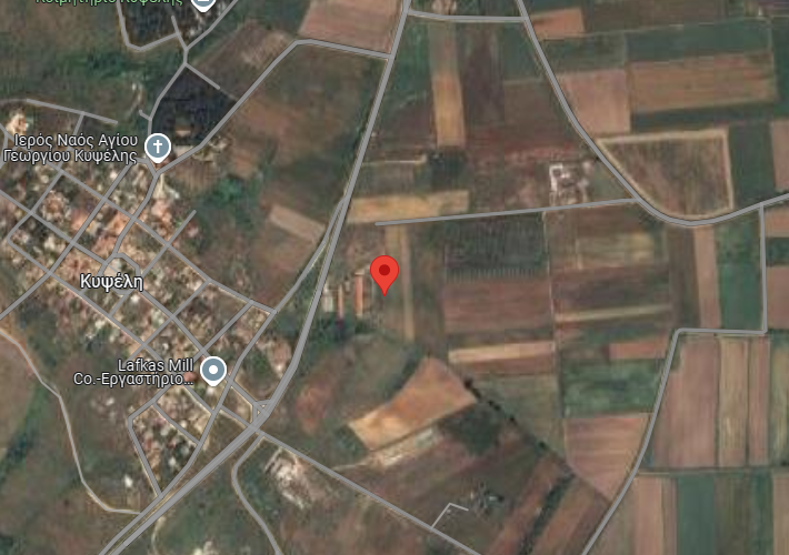 Αποθήκες 1.317 τ.μ. και βοηθητικά κτήρια 853 τ.μ.